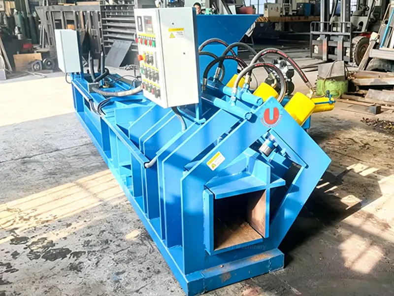 Puerto de descarga de acero de alta aleación para trabajo pesado de la máquina briquetadora de turba de coco automática