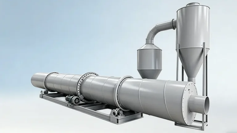 Secador Rotativo Industrial para Biomasa | Maquinaria UT